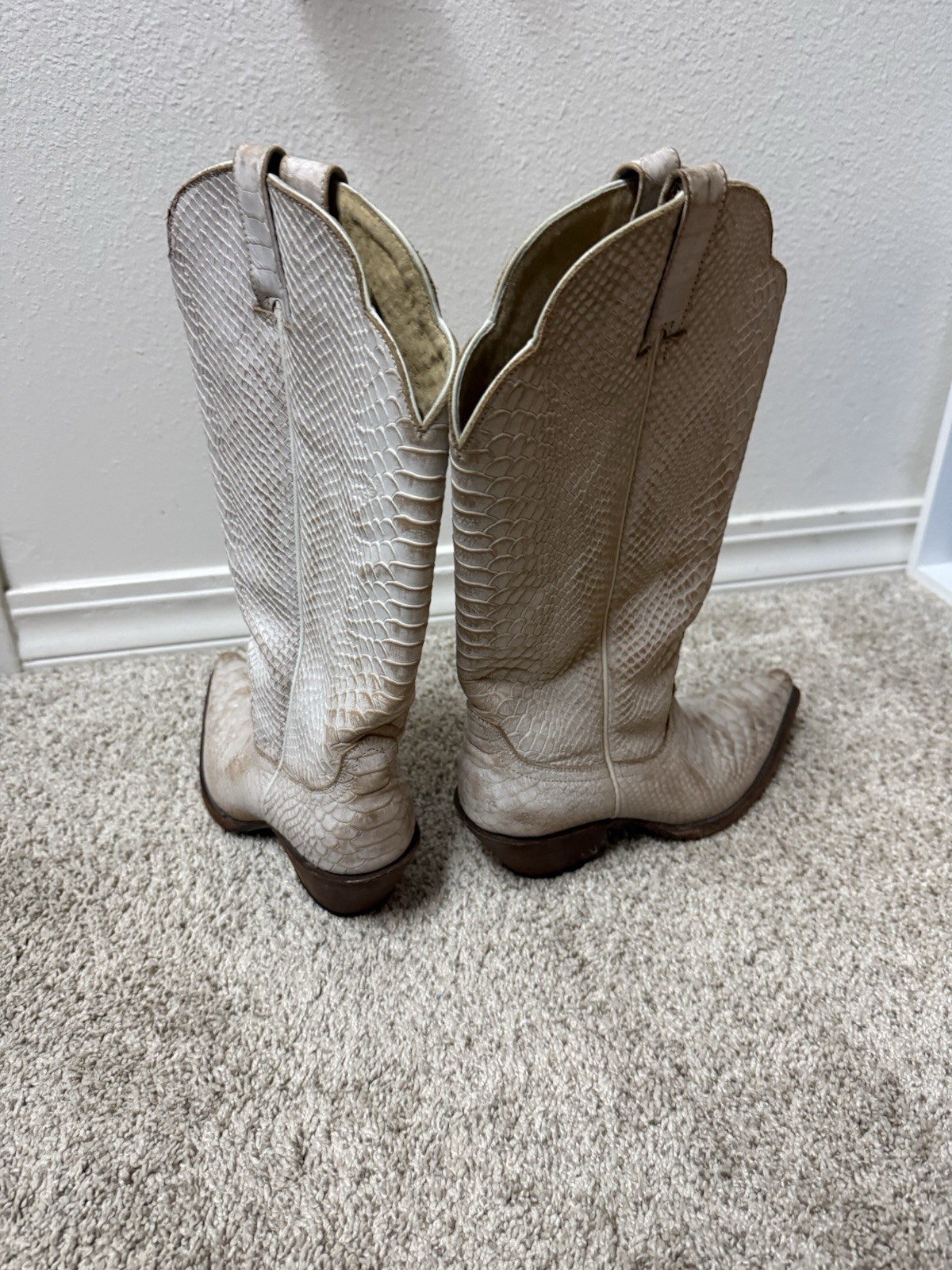 Women's Idyllwind Snip Toe Leather Python Cowboy … - image 2