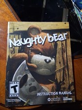 Naughty Bear (Sony Playstation 3) PS3 Manual Only Lots Available 
