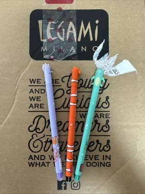 Legami Under the Sea Gelstift-Set, 3 Stück, Schildkröte, Clownfisch
