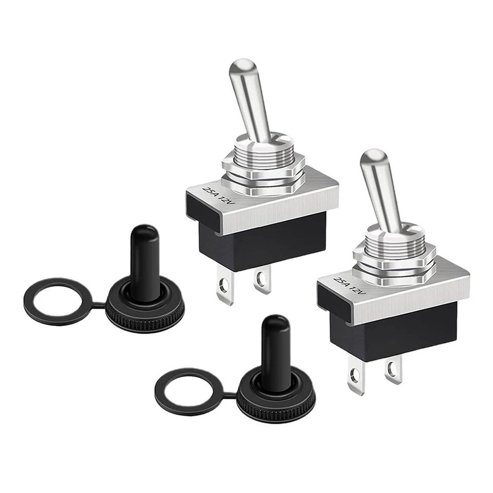 Kippschalter Gerät -25°C~+85°C 12V 25A 2 Stecker 2 Stück KN3D-101 Ein/Aus - Bild 3 von 4