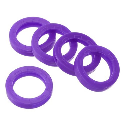 Schlüssel Kappe Abdeckung, 5 Set 0,9'' Etiketten für Home Tasten lila