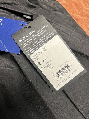 Neu Helly Hansen Rain Vancouver Jacke und Packable Pant Herren M - Bild 2 von 4