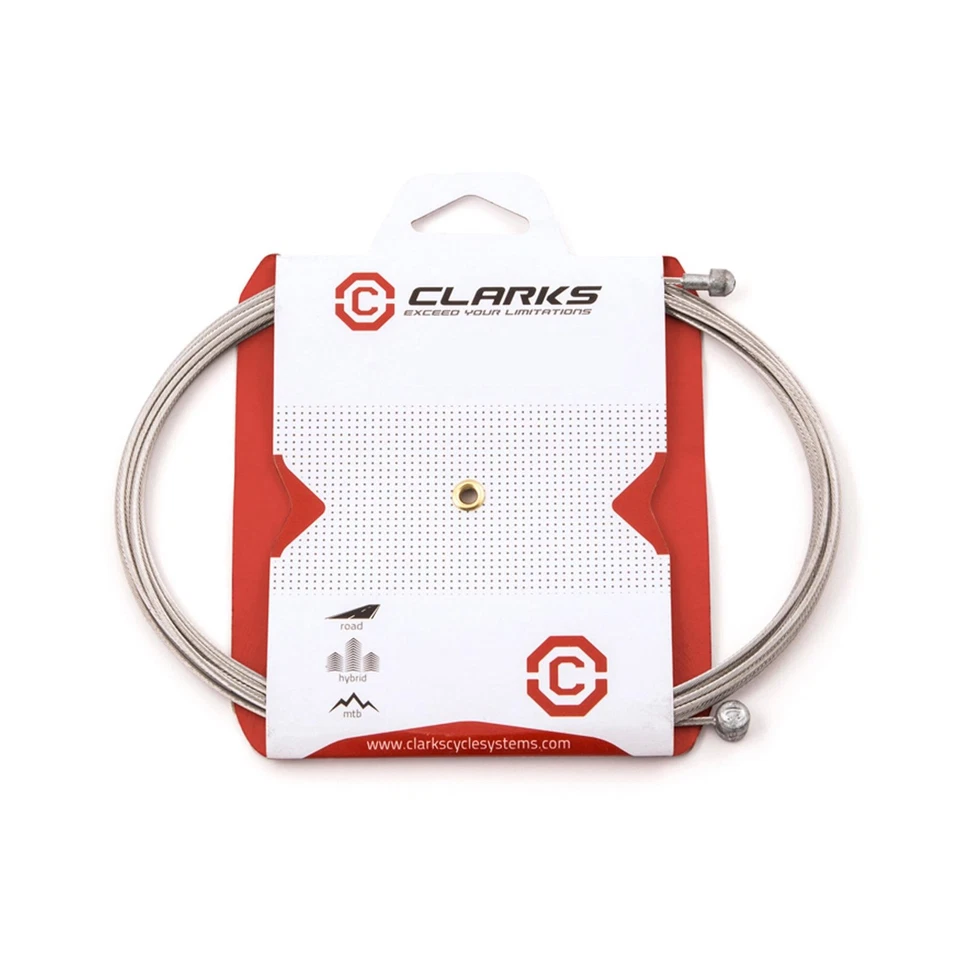 2 X W5089SS Clarks Inner Brake Cable Wire Stainless Steel Bike Universal