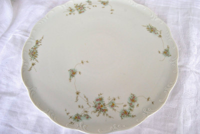 Tortenplatte Grüne Ranke Rosenthal Classic Rose Mon bijou 31 cm Durchmesser