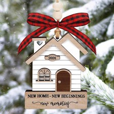 1st Christmas New Home Ornament 2026 - New Home Christmas Ornament 2026, Our Fir