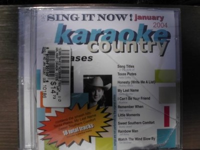 Kellie Coffey, Rodney Atkins, Dierks Bentl Sing It Now Country Hits Januar (CD)