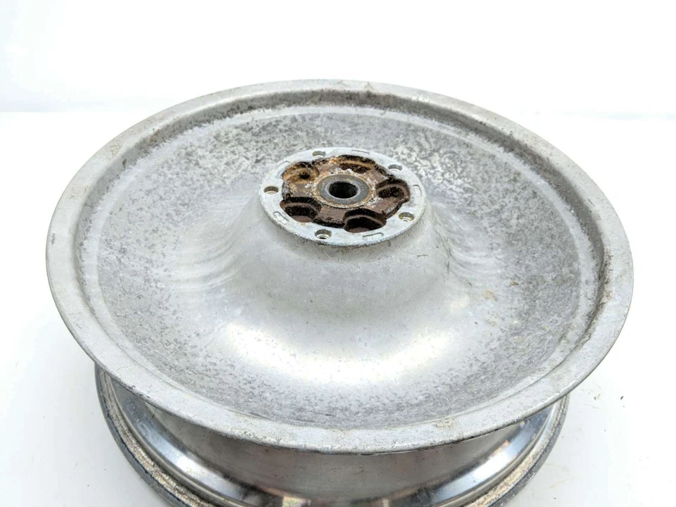 02 Harley Davidson VROD VRSCA Rear Wheel Rim STRAIGHT 18x5.5 - Image 3 of 4