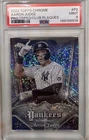 2022 Topps Chrome - Aaron Judge - NYY - Pinstriped Club Plaques - PSA Mint 9
