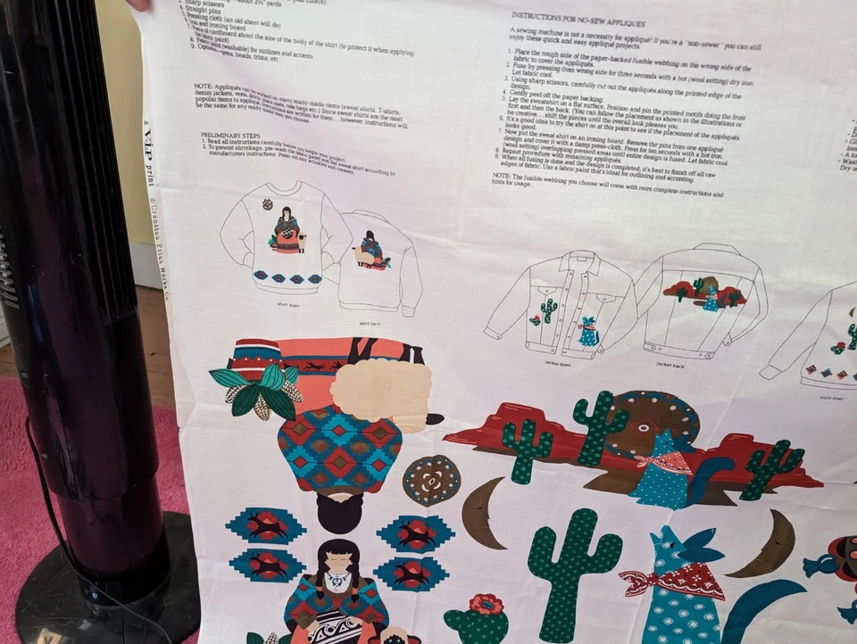 Apliques vintage estilo suroeste cortar y coser Foto 2 de 4