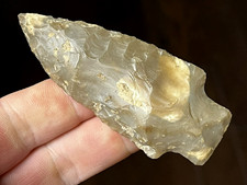 EXCEPTIONAL TEXAS LANGE POINT ARROWHEAD AUTHENTIC INDIAN ARTIFACT tt3