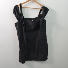 Kimchi Blue NWT Mini Dress Womens XL Black Polyester Side Zip Urban Outfitters