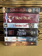Lot Of 6 Sealed New VHS Movies Doctor Zhivago
