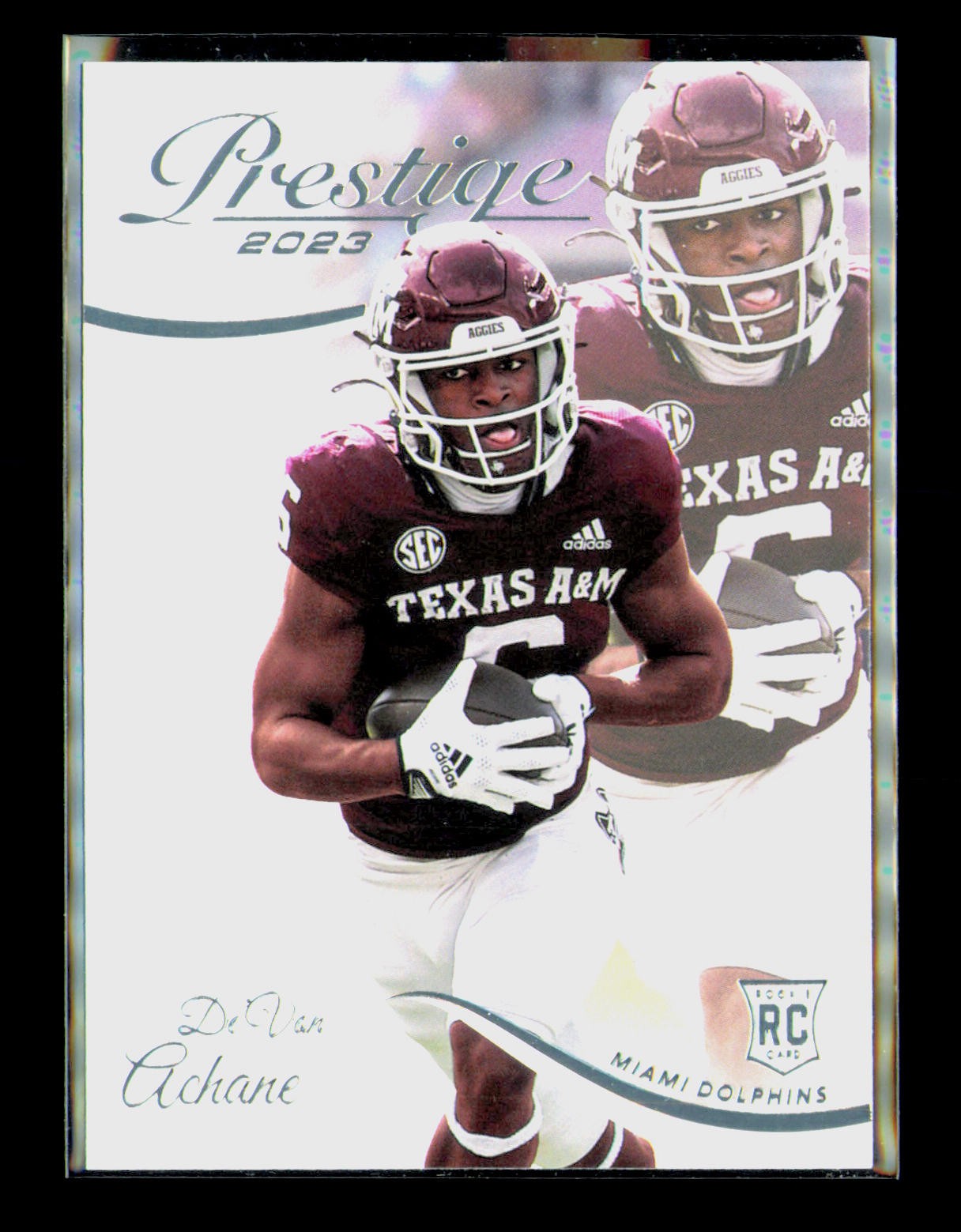 2023 Panini Prestige #328 De'Von Achane