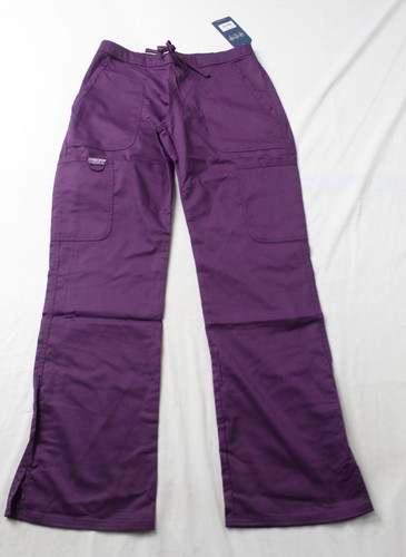 Cherokee Workwear Women's Revolution 5-Pocket Scrub Pant MS7 Eggplant Size XS