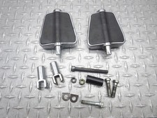Front & Rear Foot Pegs – Fits Harley Softail Fat Boy / Breakout 2018-2024 (Anodized Aluminum, Adjustable)