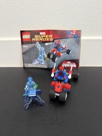 LEGO Marvel Spider-Trike Vs. Electro 76014/100% Complete Set