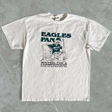 Vintage Parody Die Hard Fan Philadelphia Eagles white color shirt VK16537