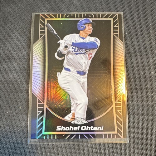 Topps 2025 Chrome Shohei Ohtani Shadow Etch Insert #SE-1 Dodgers