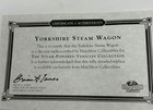 Matchbox Collectibles YAS04-M 1917 YORKSHIRE STEAM WAGON de Selby Quarries — photo 2