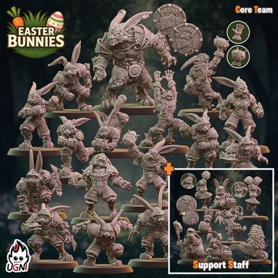 Easter Bunnies (Frogmen proxy)(x26)/Fantasy Football