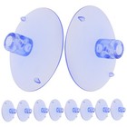 10 Stück Mini-Saugnapf: Mini-Saugnapfhalter für Schreibtischflaggen und