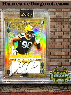 2023 Wild Card Five Card Draw Stacked (10 Diamonds)-Lukas Van Ness RC Auto 1/1