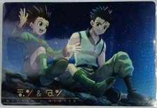 Hunter X Hunter Character Card Gon & Ging R19