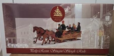 Lemax Enchanted Forest - (2003) Poly-Resin Singin Sleigh Ride