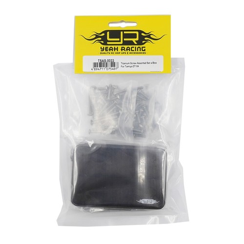 Yeah Racing TSAS-0037 Titan Schrauben sortiertes Set mit Box für Kyosho Fazer Mk2 - Bild 2 von 2