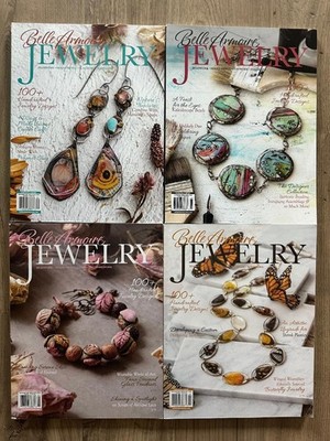 (4) BELLE ARMOIRE JEWELRY Magazine Lot ISSUES Spr, Summer 2022 Spr 2023 Fall '24