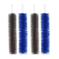 4Pcs Flexible Nylon Fan Dust Brush Cleaner for Home Assorted Colors