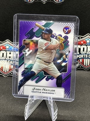 2025 Topps Pristine - Josh Naylor #18 Purple Refractor /99