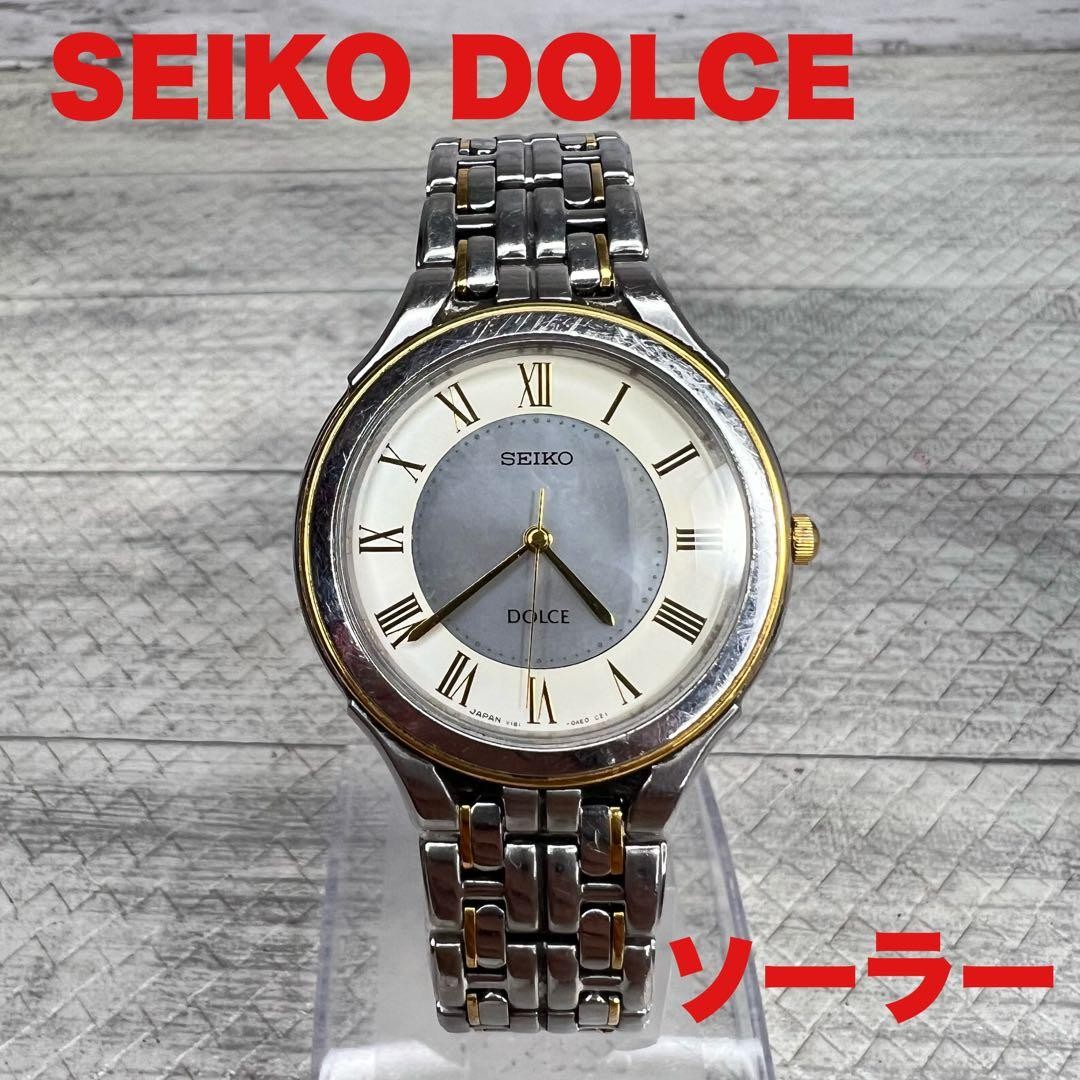 Women's, Used Seiko 30mm Solar Diameter, Dolce Watch V181-0AC0, - vintagewatches.pk