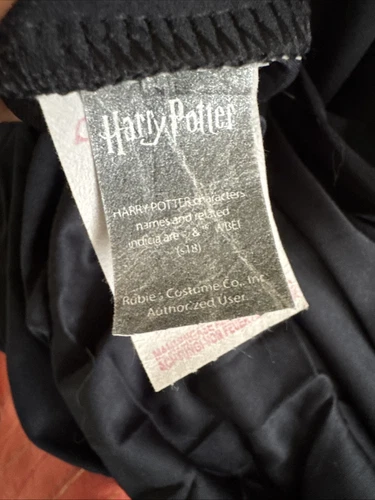 Unisex Adult Hogwarts Cloack Robe Deluxe Harry Potter Wizard Costume Underboss - Picture 11 of 12