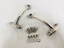 Street Hot Rod Stainless Headlight Stands Mounts Fits Model A Ford Chevy Dodge