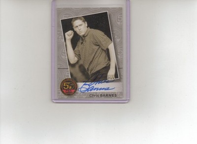2008 TK Legacy Chris Barnes 50 Greatest Players In PBA History Bowling Card A3