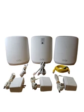 NETGEAR ORBI TRIBAND WIFI 6 MESH SYSTEM 3 PACK RBR760 / RBS760 | Tested