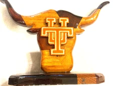 The University of Texas Longhorns Handmade Quartz Clock