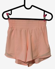 Brand New lululemon Hotty Hot HR Short 4 Lined Blush Quartz BLQU NWT