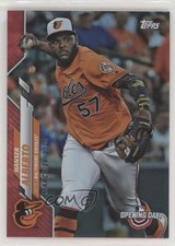 2020 Topps Opening Day Target Red Foil Hanser Alberto #103 01pp