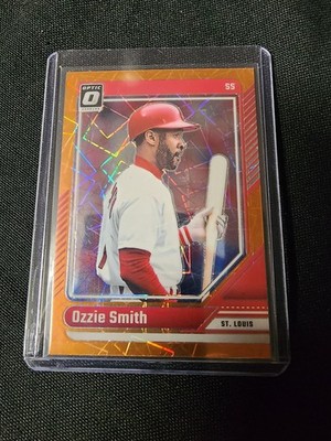 2024 Donruss Optic Ozzie Smith Orange Velocity Parallel  - Cardinals