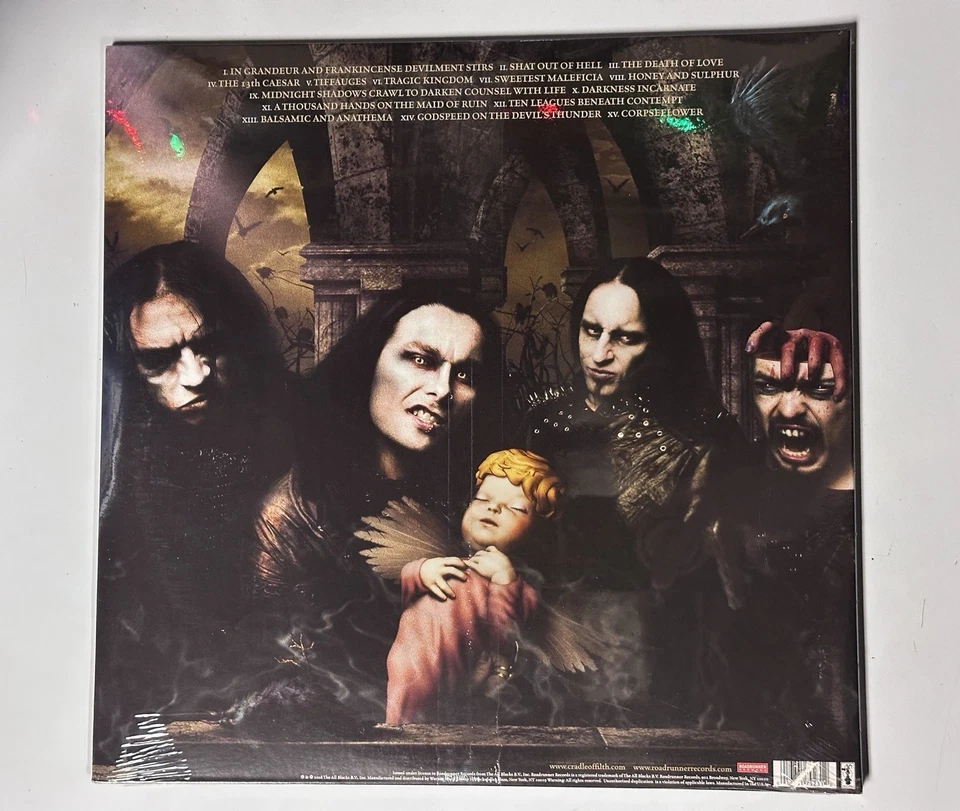 Cradle Of Filth 'Godspeed On The Devil's Thunder' LP - Image 2 of 4
