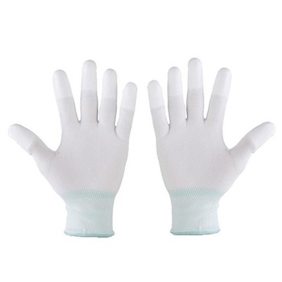 1 Paar Quilthandschuhe Aus Nylon Für Quilterinnen Quilten Nähen M Weiß