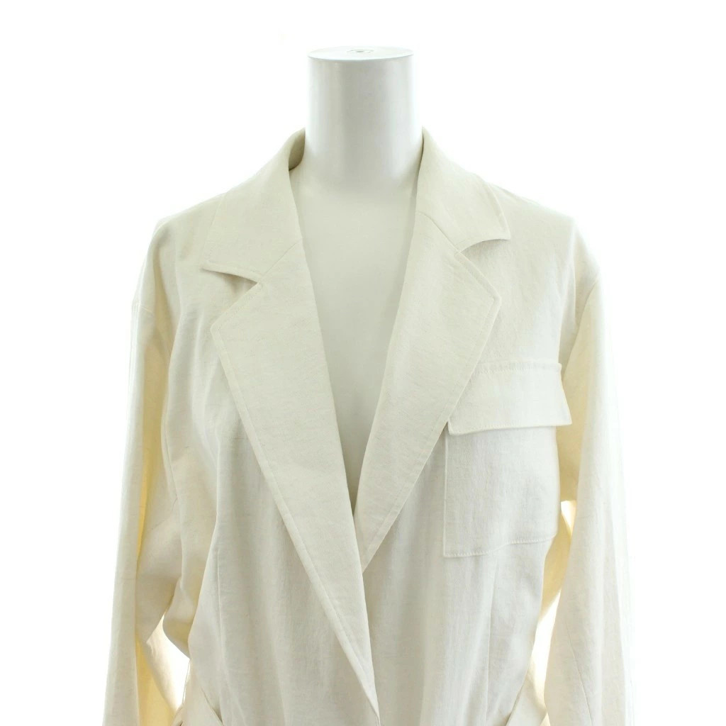 Used Ameri Vintage Tailored Jacket Single Linen B… - image 6