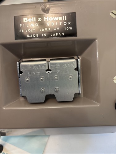 Vintage Bell & Howell Filmo Editor - 8mm Film. Includes Manual And Original Box - Picture 10 of 13