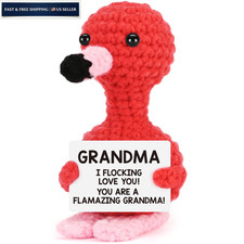 Mothers Day Grandma Gifts from Grandkids, Birthday for Mini, Red