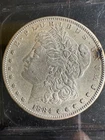 1884 S Morgan Silver Dollar $1 (BRIGHT!) KEY DATE