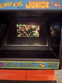 Vintage Donkey Kong Junior Jr COLECO Tabletop Mini Arcade Video Game CIB Boxed