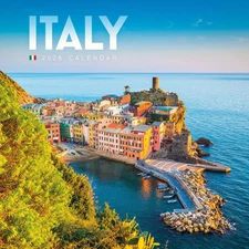 Carousel Calendars,  Italy 2026 Mini Wall Calendar