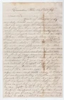 CIVIL WAR LETTER - 11th Maine Infantry - Written from Fernandina, Florida !